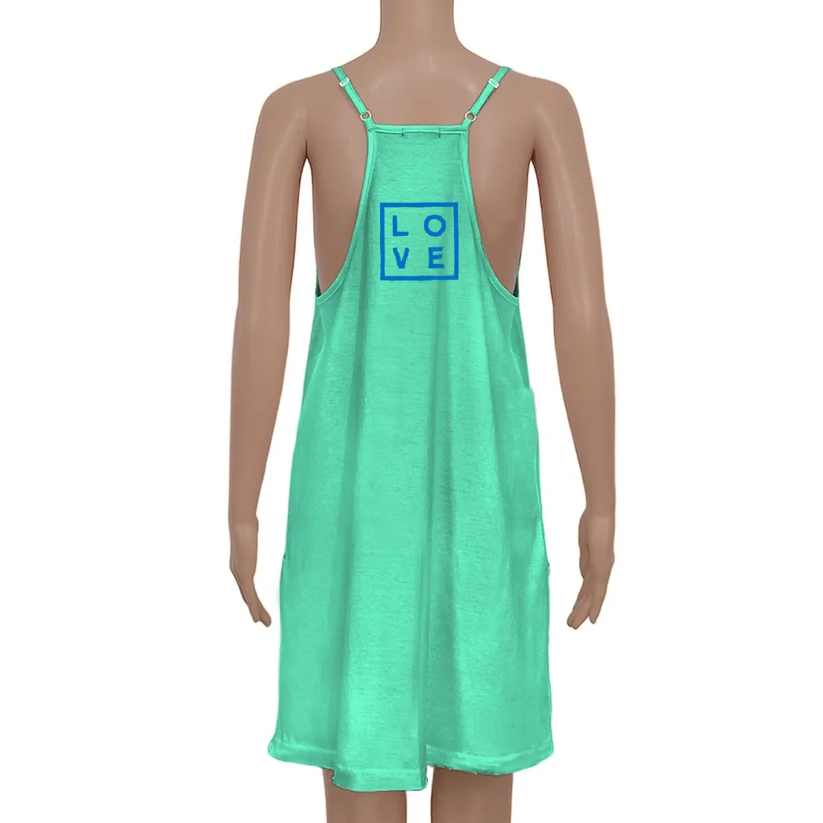 Dress Ambre – Aqua green Logo Classic Flex
