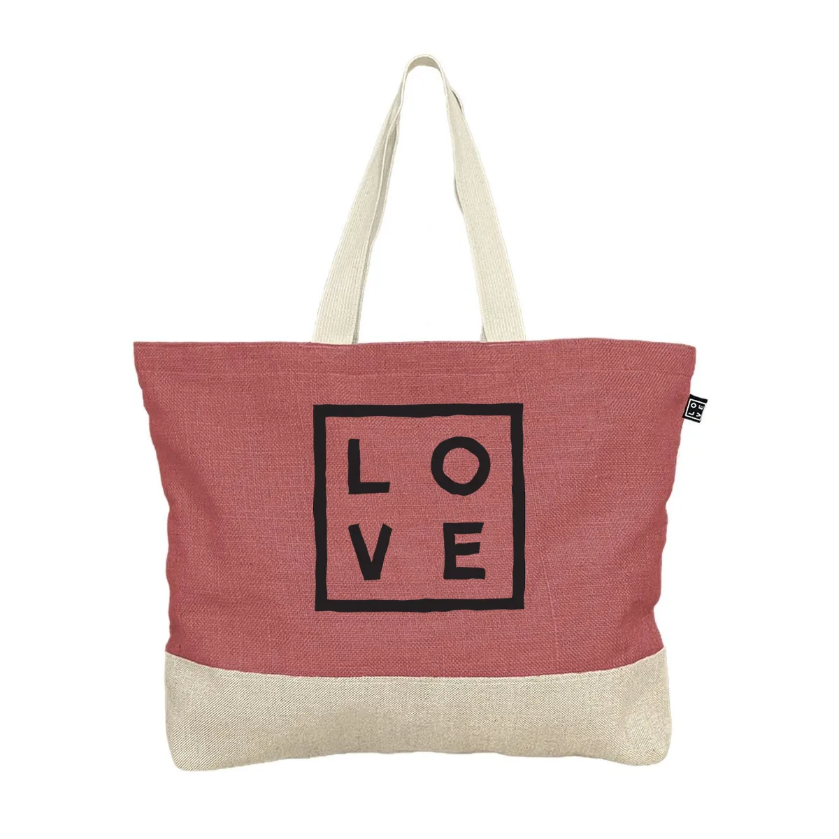 2 Tones – Beach bag – Pink Classic Flex